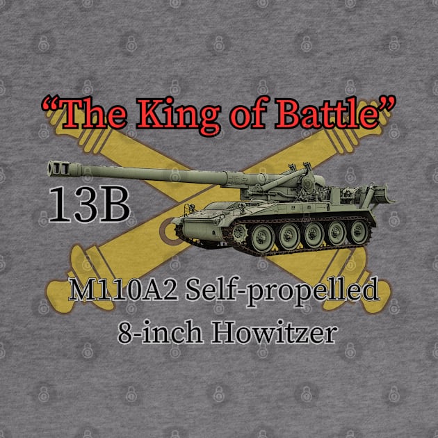 The King of Battle M110A2 Self-propelled 8-inch Howitzer by Toadman's Tank Pictures Shop